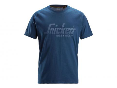 SNICKERS T-SHIRT LOGO BLEU PROFOND TAILLE: XL