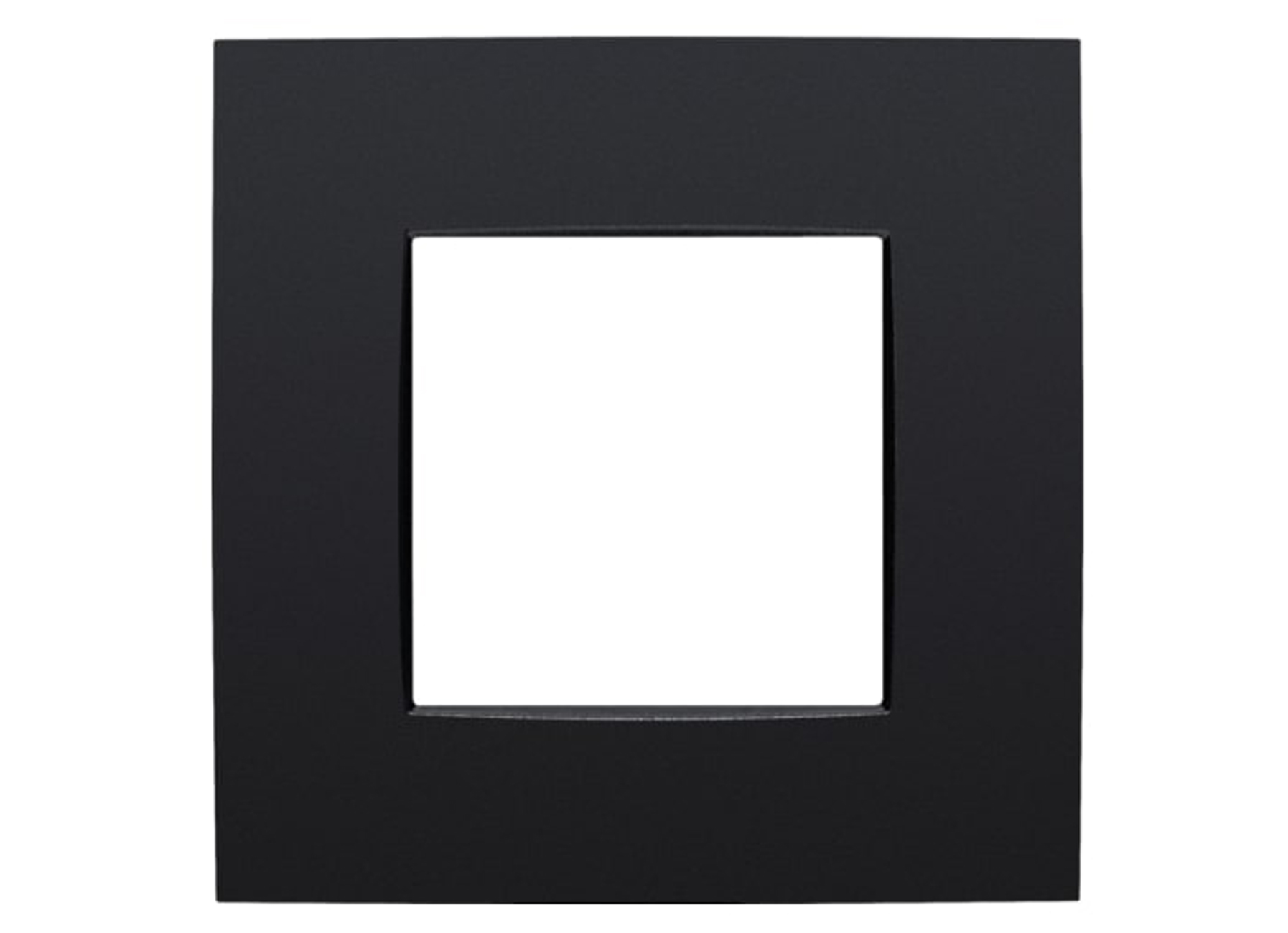 NIKO PLAQUE DE RECOUVREMENT SIMPLE INTENSE MATT BLACK