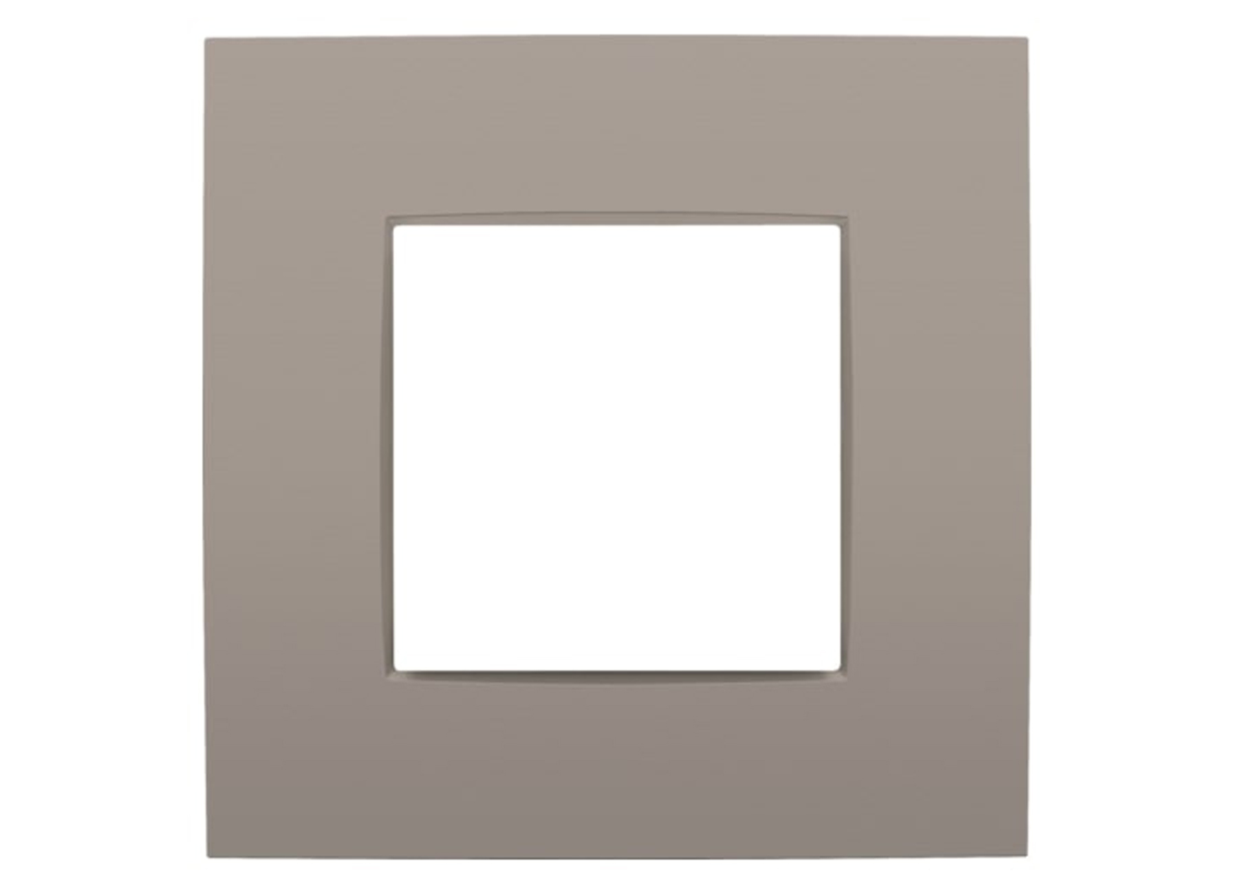 NIKO PLAQUE DE RECOUVREMENT SIMPLE INTENSE BRONZE