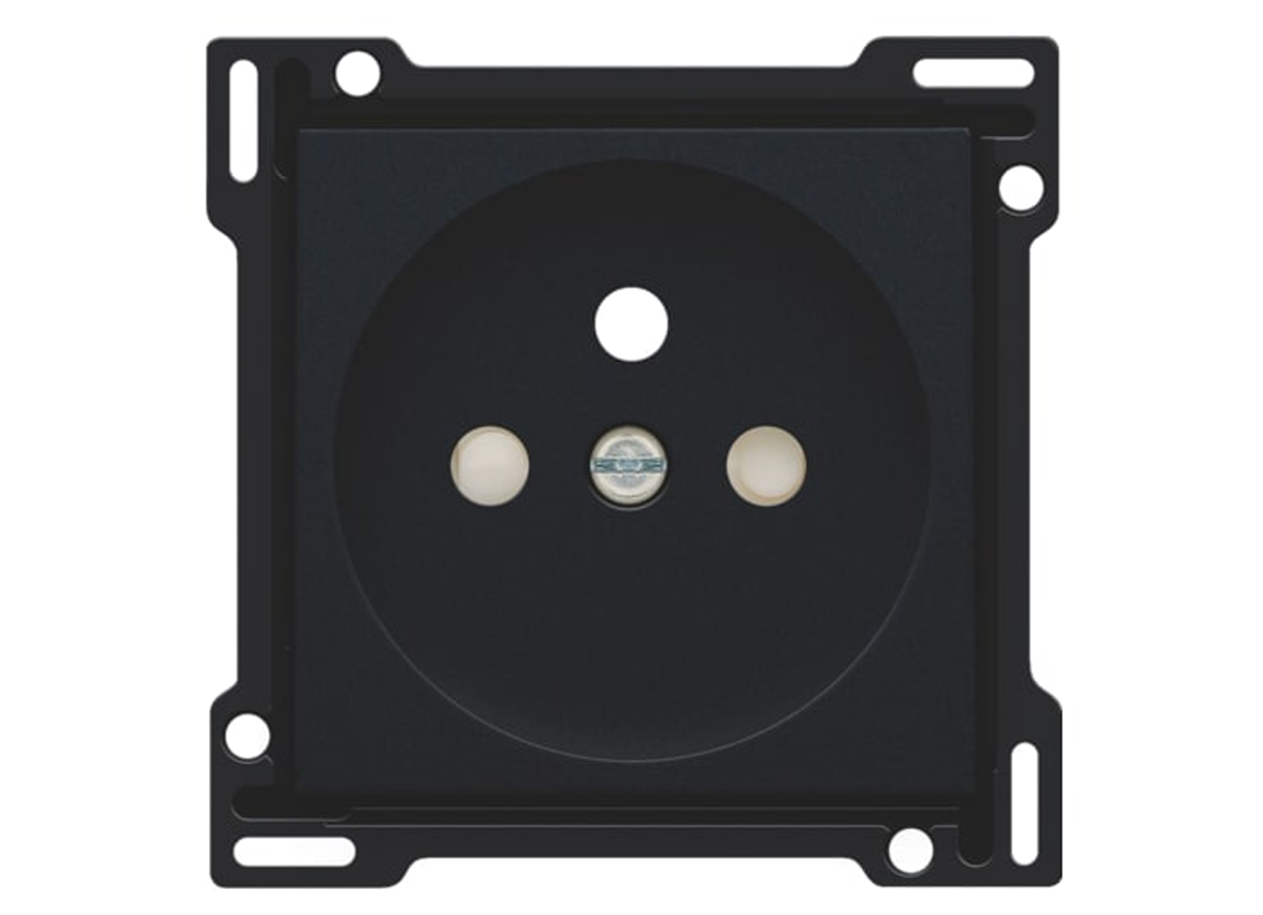 NIKO PRISE AVEC BROCHE DE TERRE 28.5MM BLACK