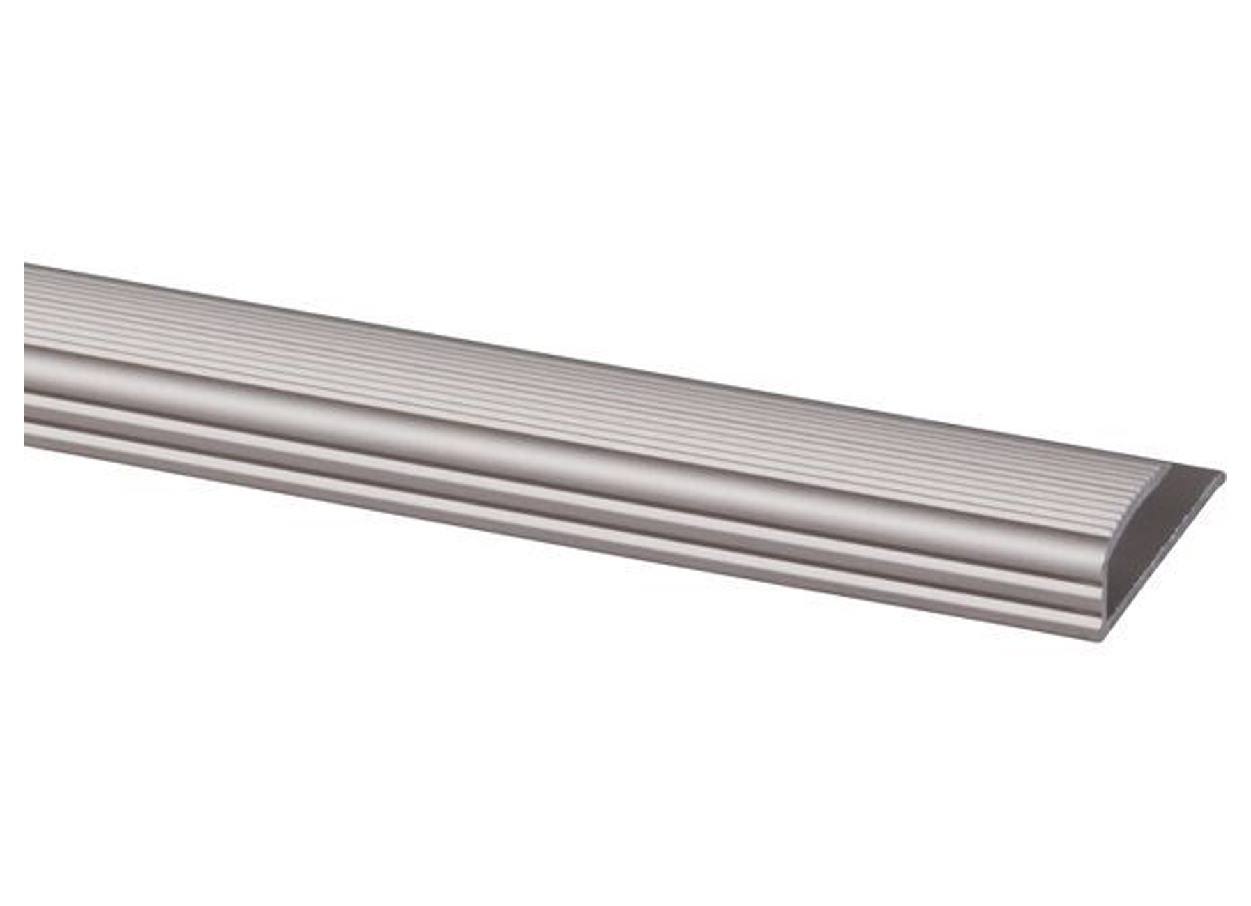 EINDPROFIEL PVC 24X6MM RVS L=95CM