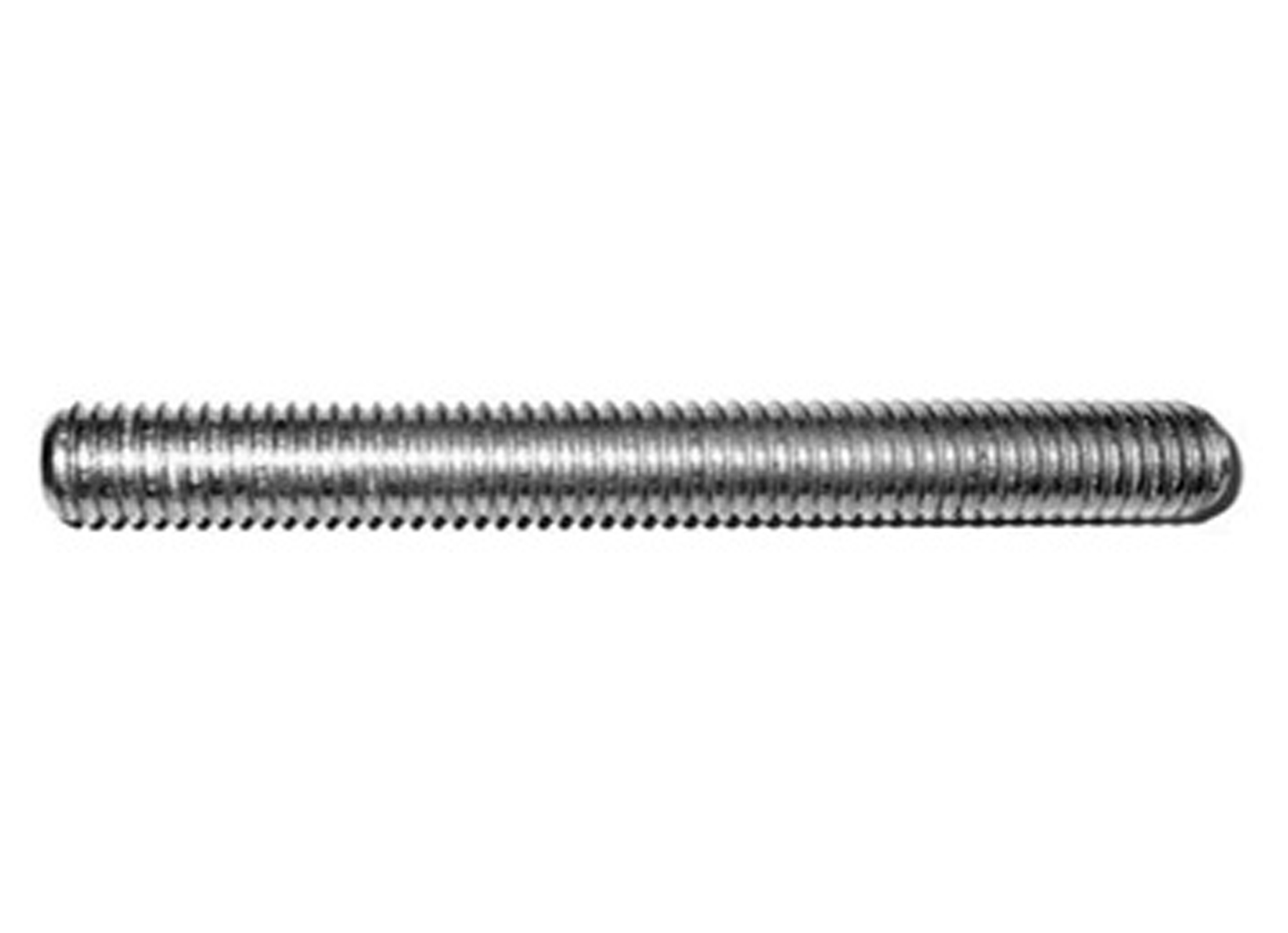 DRAADEIND VOOR TRAPEZIUM HANGER  M  8X 120 VERZINKT - 10 STKS