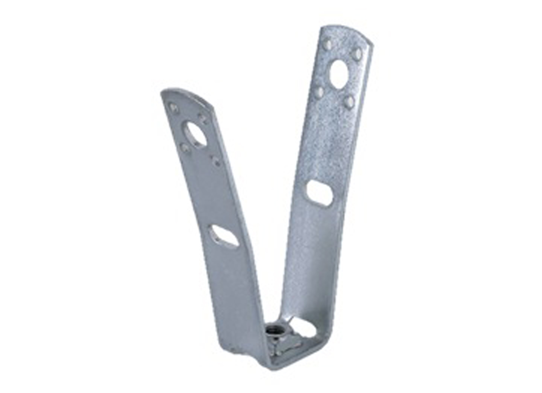 TRAPEZIUM HANGER MET GELASTE MOER M8 - 10 STKS