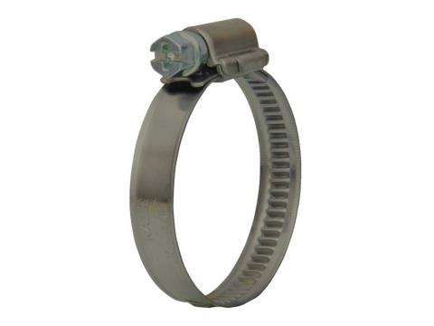 SLANGKLEM INOX A2 12 MM-BAND W4-B TYPE 40-60MM - 2 STKS