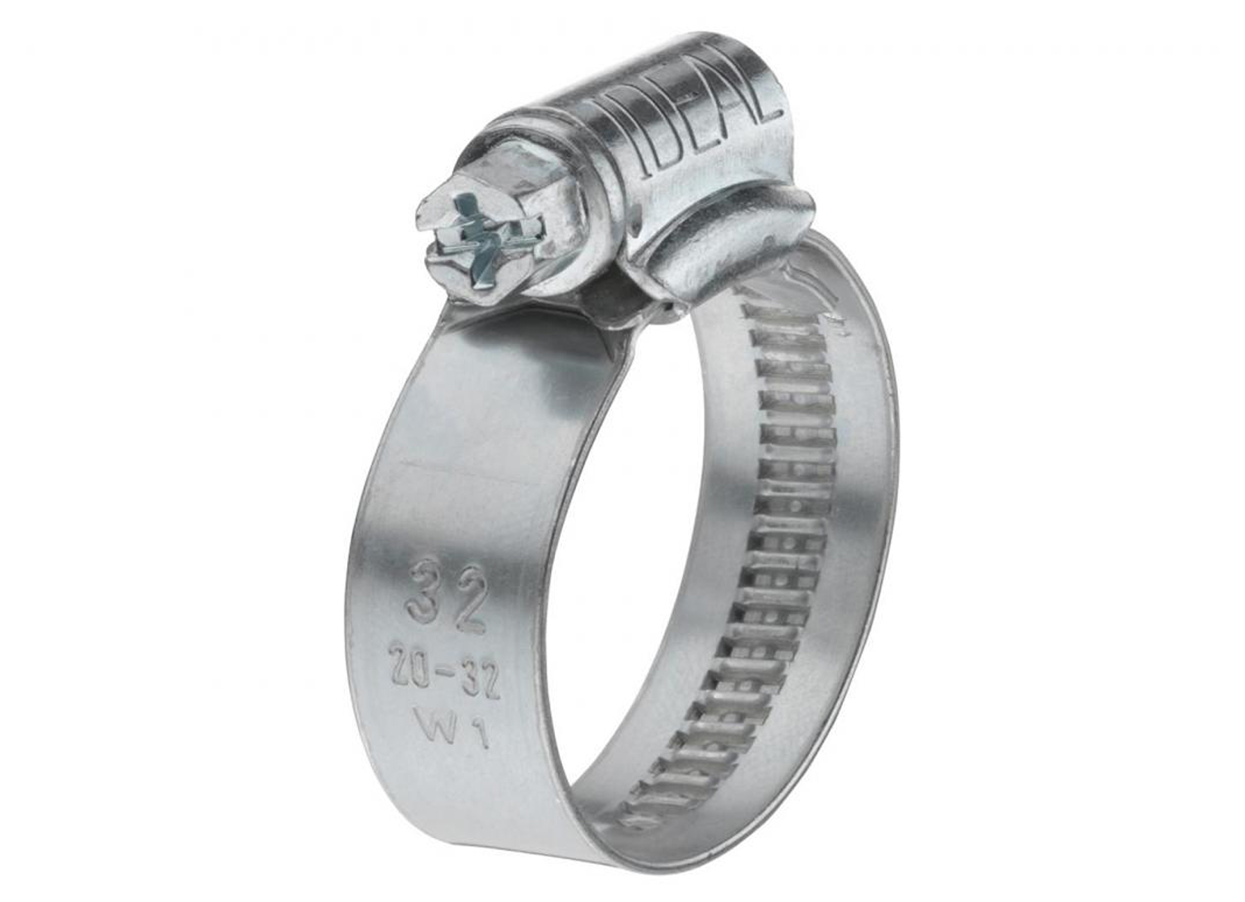 COLLIER DE SERRAGE ZINGUE 12 MM-BANDE W1