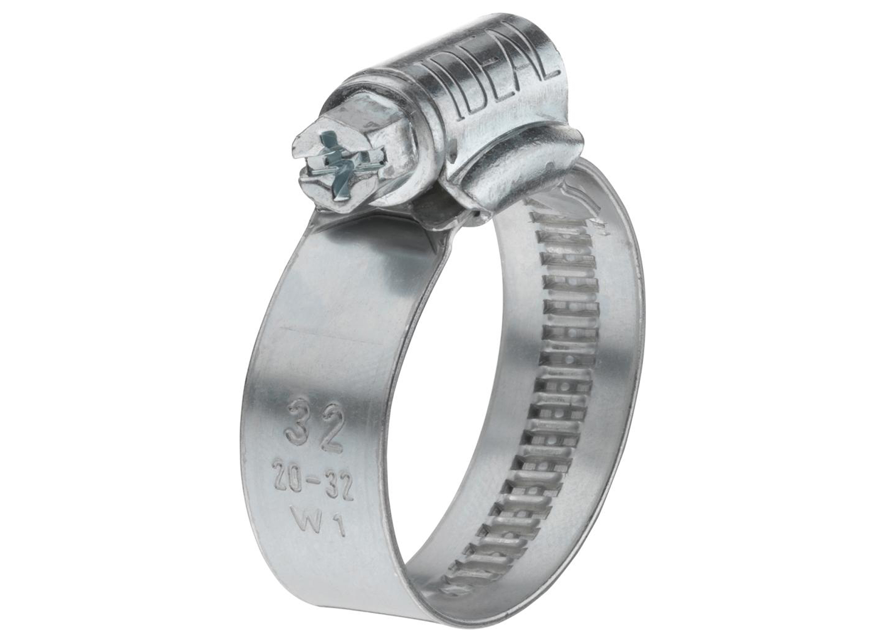 COLLIER DE SERRAGE VZ 12 MM-BANDE W1 TYPE-B 30-45MM - 2 PIECES