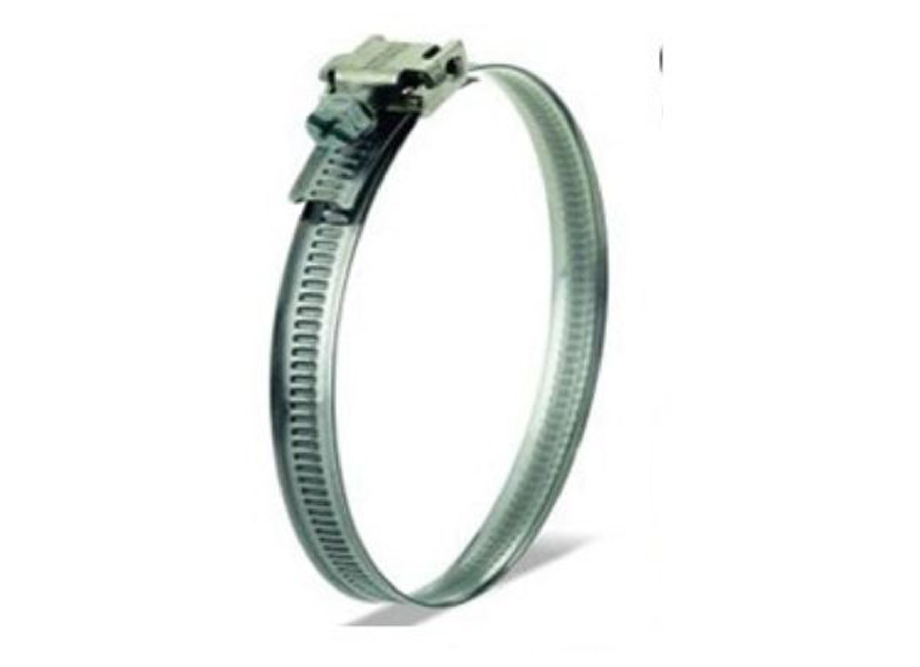 SLANGKLEM MET OPEN CONSTRUCTIE INOX A2 9MM-BAND W2