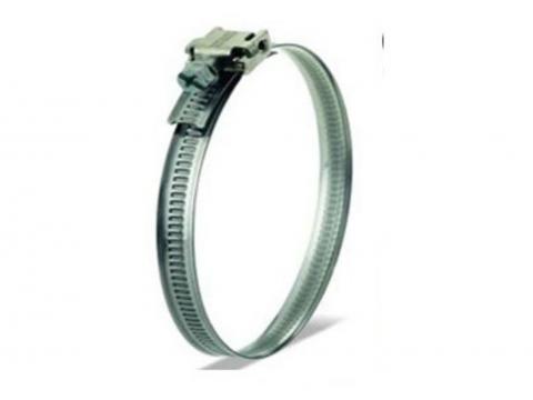 SLANGKLEM MET OPEN CONSTRUCTIE INOX A2 9MM-BAND W2 60-325MM
