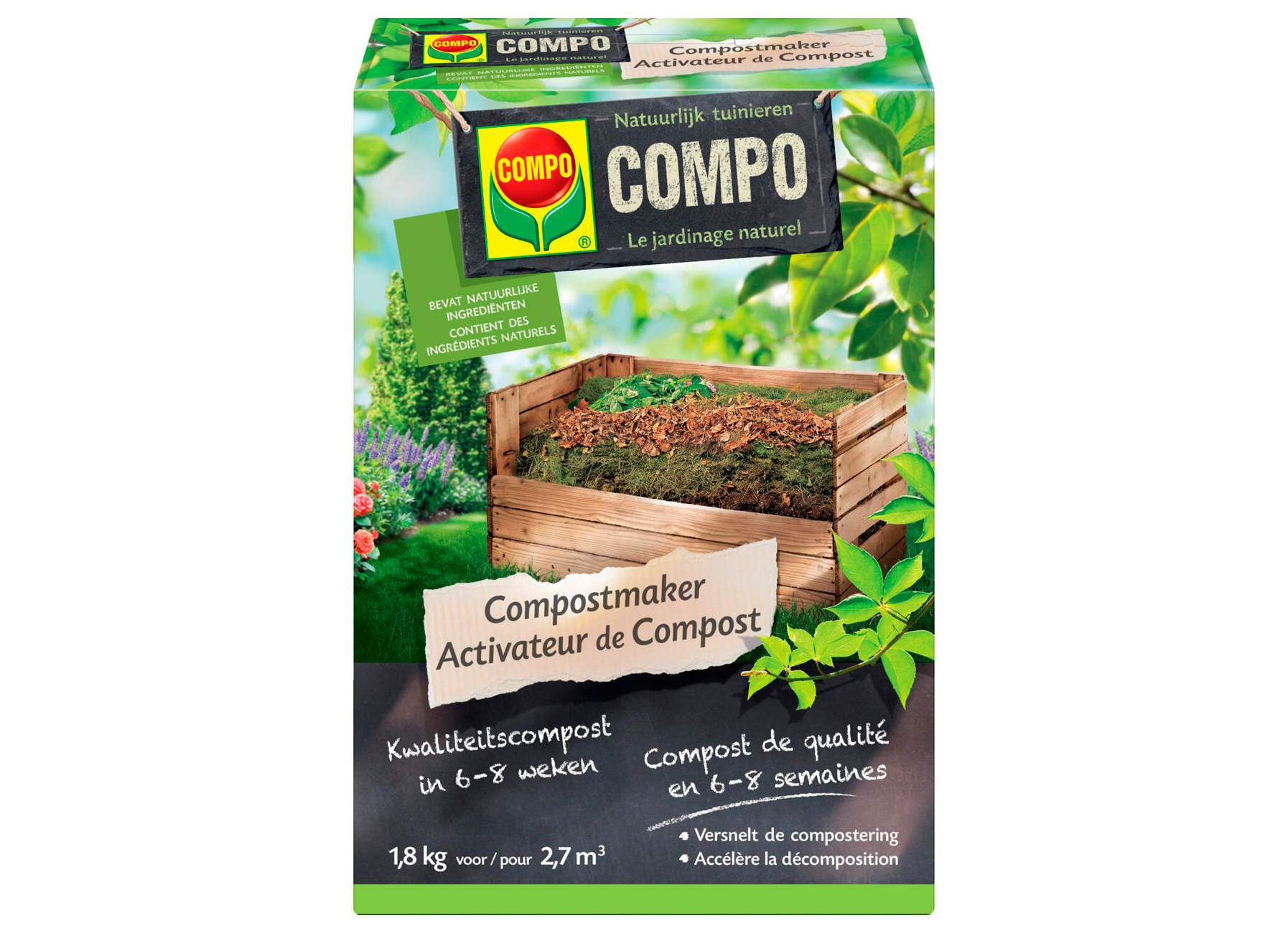 COMPO BIO ACTIVATEUR DE COMPOST 1,8KG