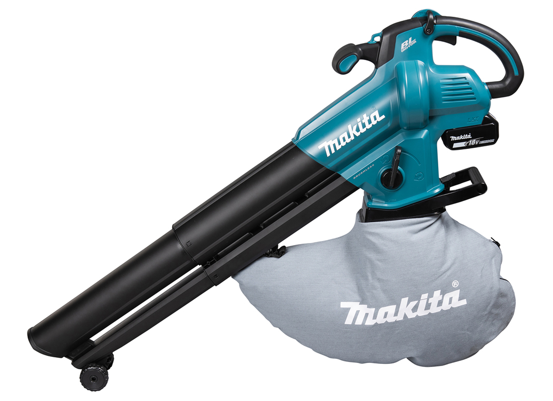 MAKITA BLADBLAZER/ZUIGER 18V + ACCU/LADER DUB187T001