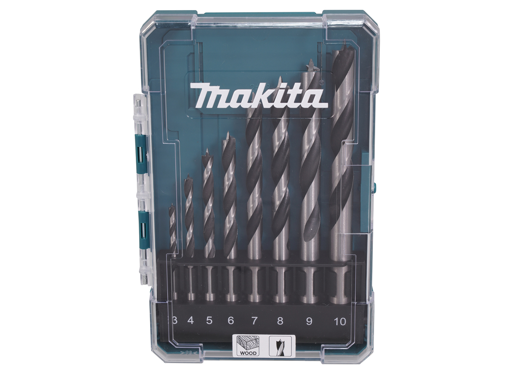 MAKITA JEU DE FORETS BOIS 8 PCS