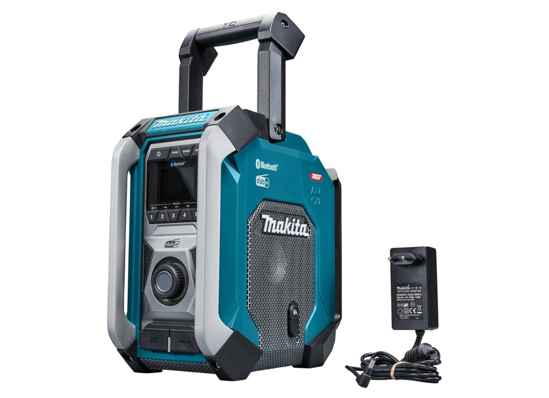 MAKITA RADIO DE CHANTIER AVEC DAB+ EN BLUETOOTH 12VMAX / 14,4 V / 18 V MR007GZ