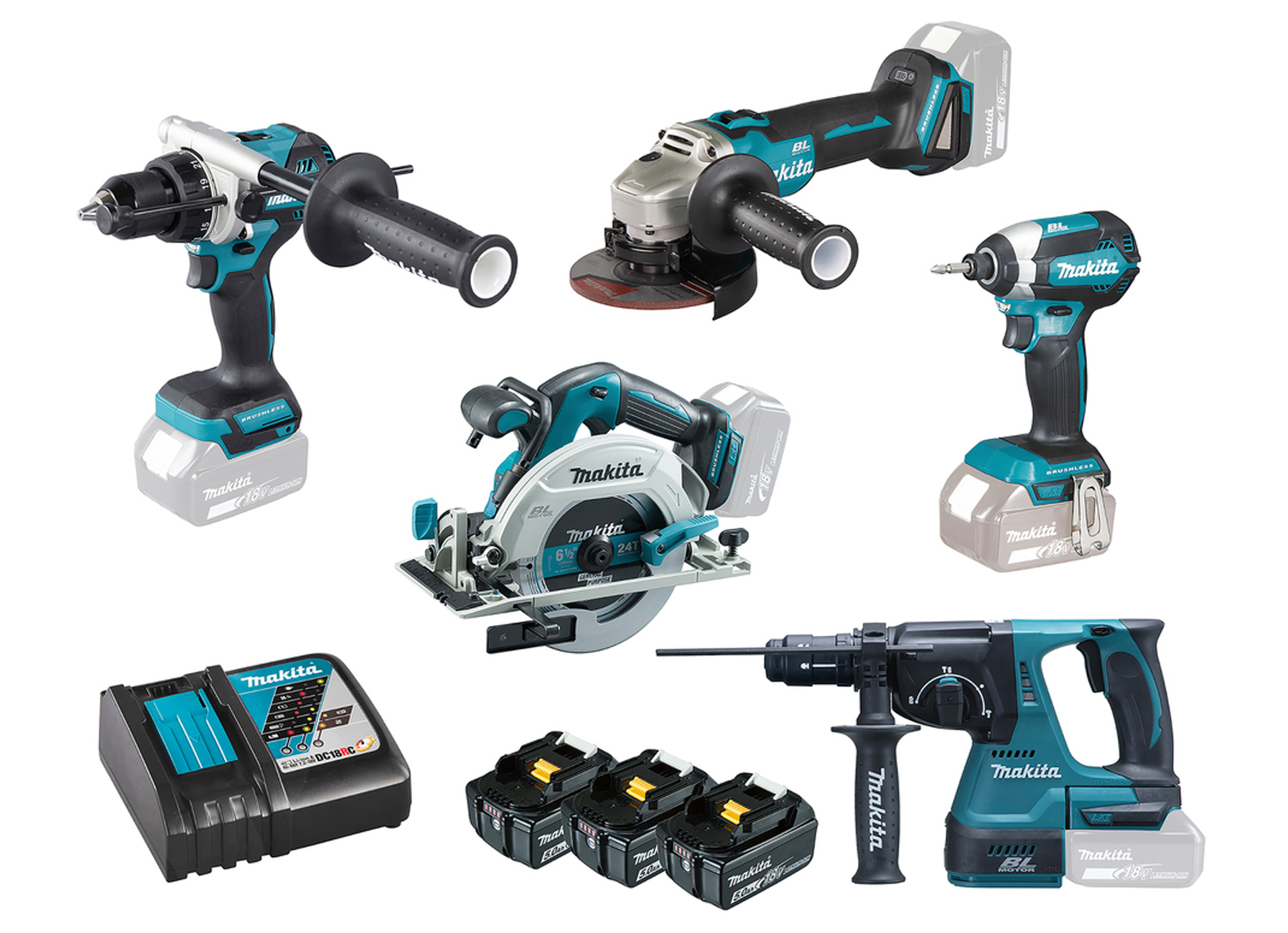 MAKITA COMBISET LXT DLX5083TJ