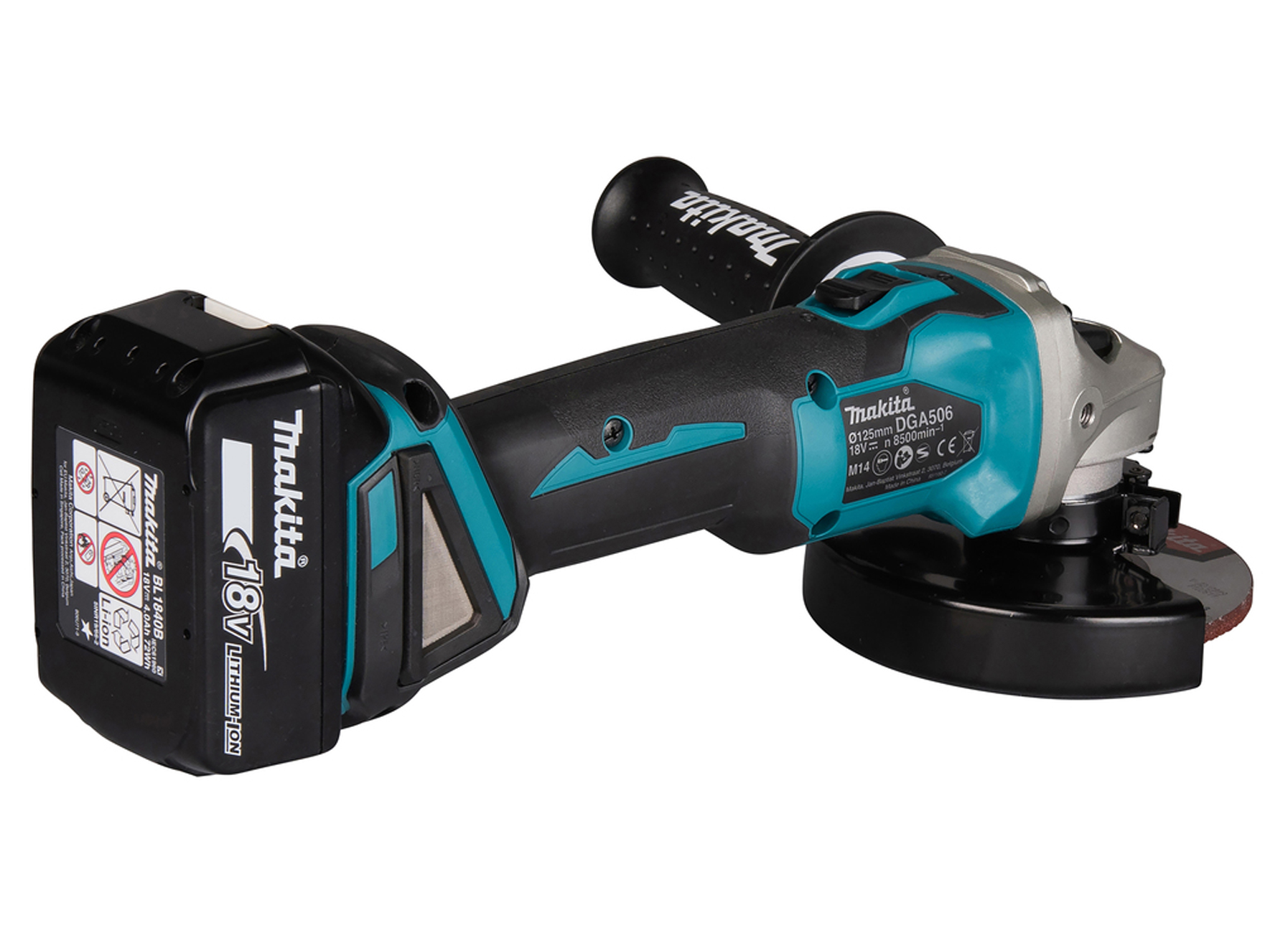 MAKITA MEULEUSE 125MM 18V DGA506Z