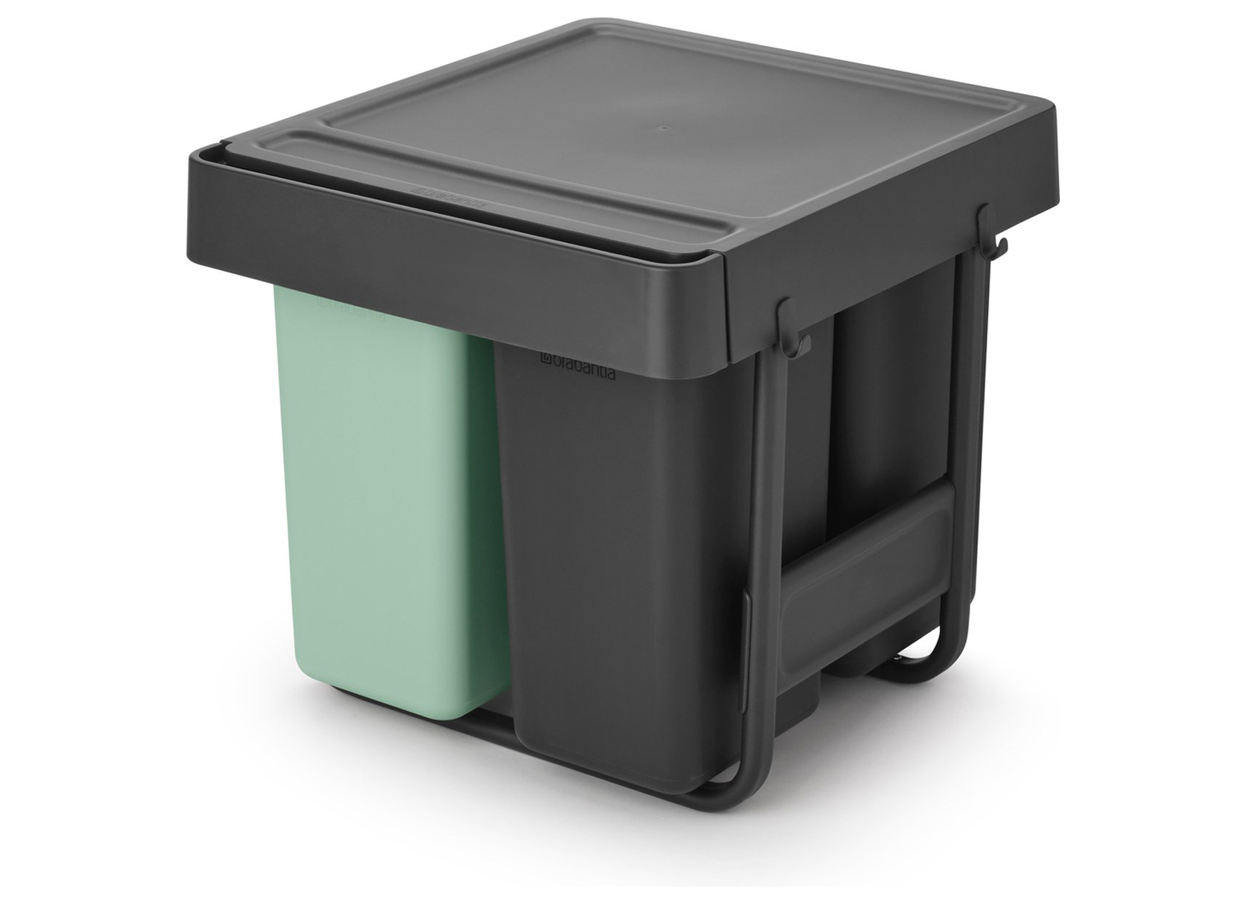 BRABANTIA SORT & GO INBOUW VUILBAK 10+10+20L GREEN & DARK