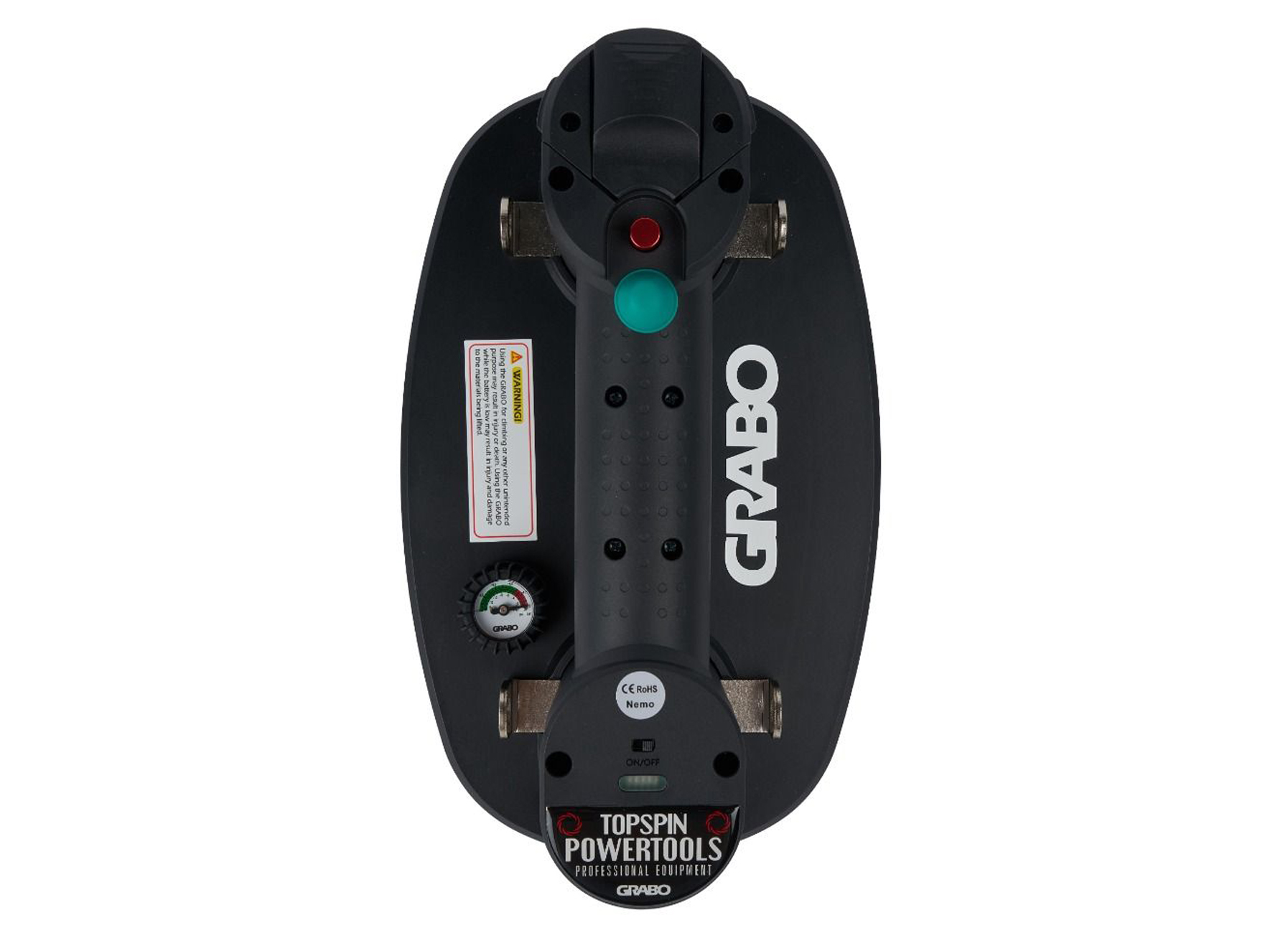 GRABO PLUS ELEKTRISCHE DRAAGBARE VACUUMZUIGER 120KG
