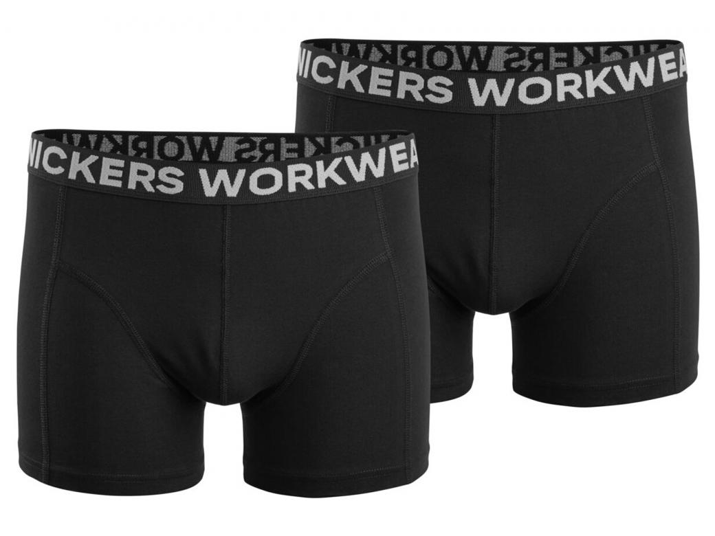 SNICKERS BOXERSHORT 9436 ZWART 2-PACK