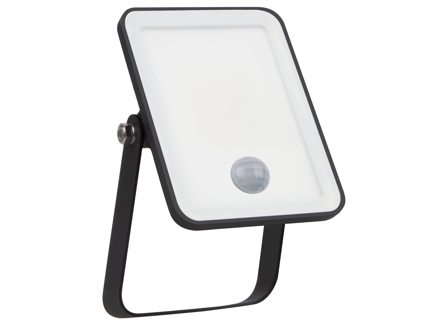 LEDVANCE LED STRALER FLOODLIGHT ESSENTIAL 10W 4000K PIR ZWART