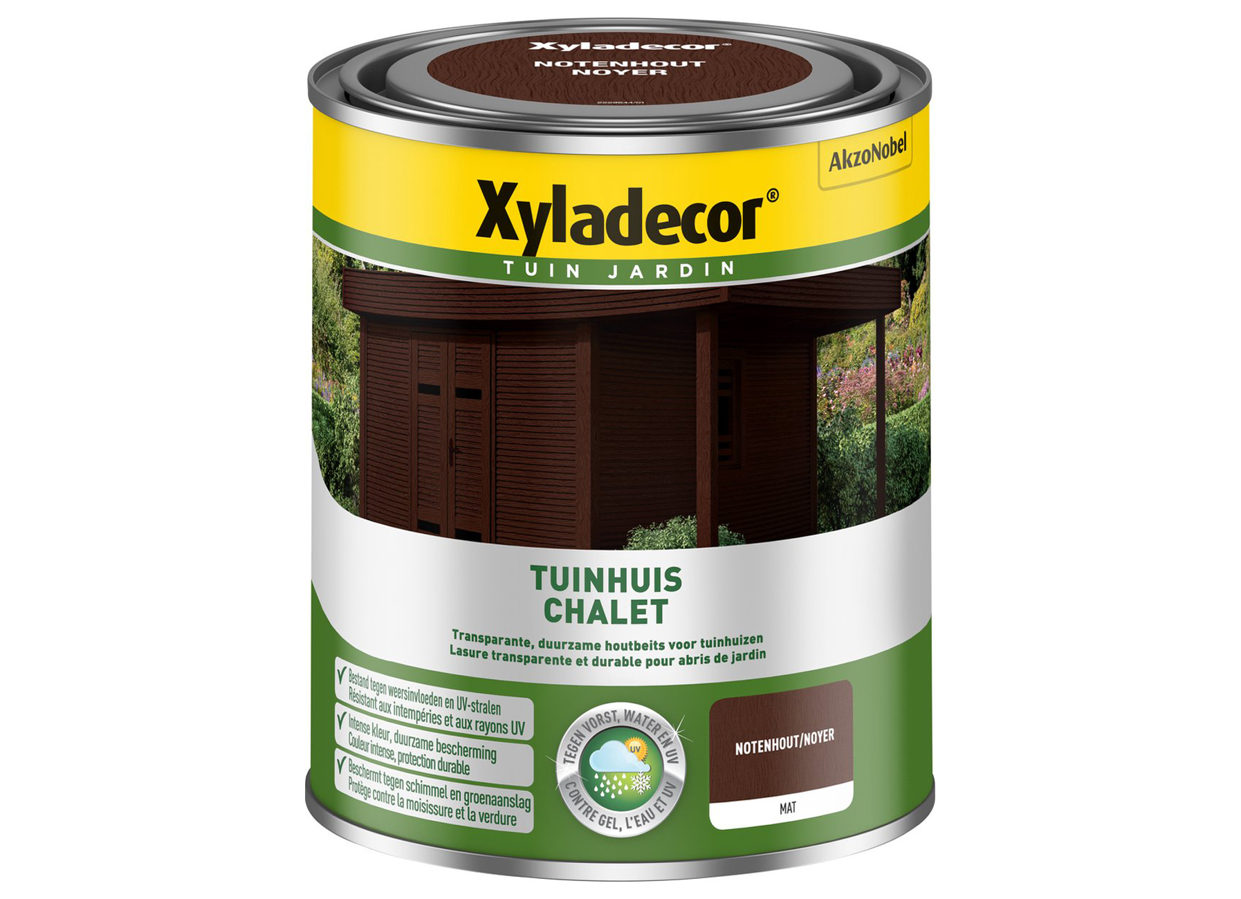 XYLADECOR LASURE DE BOIS CHALET WB NOYER 750ML