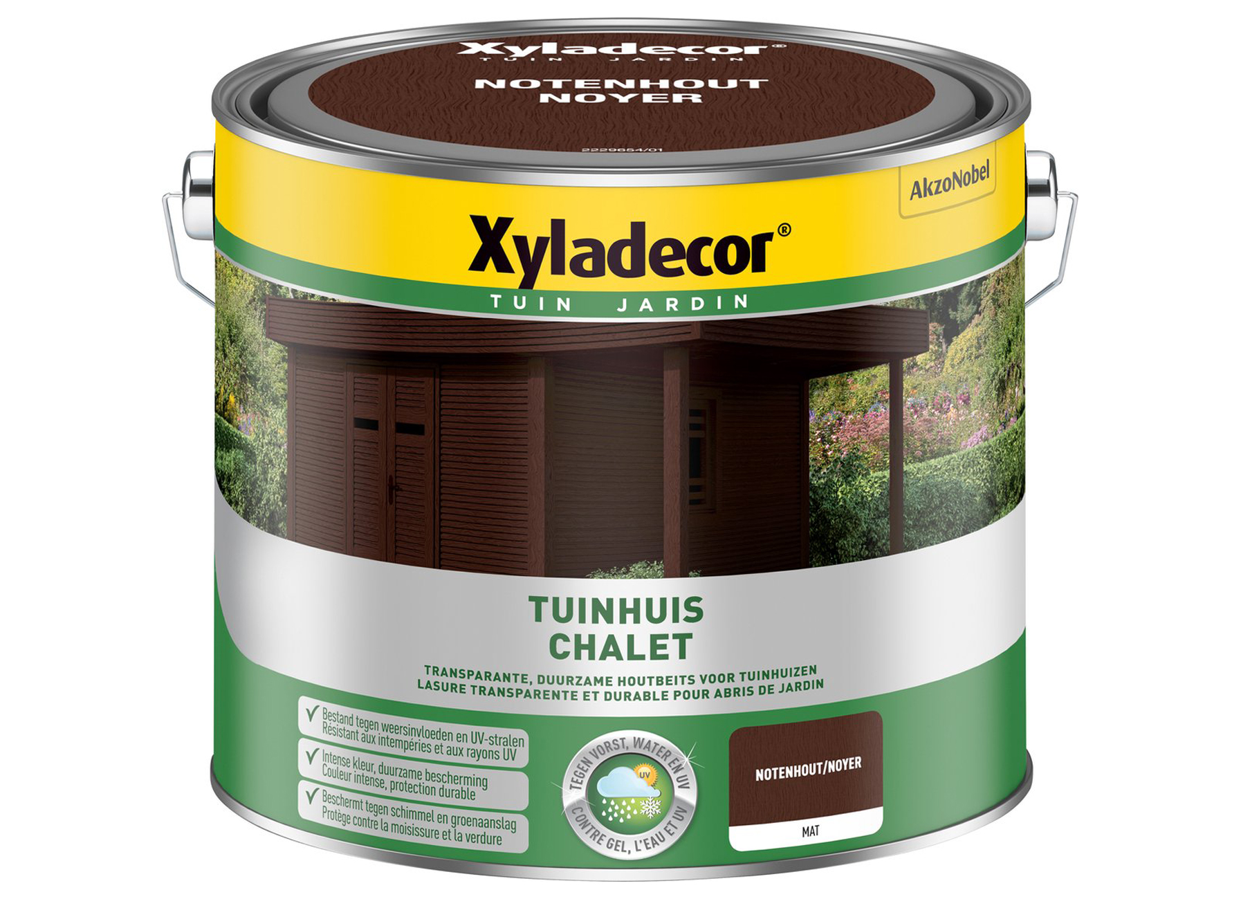 XYLADECOR LASURE DE BOIS CHALET WB NOYER 2,5L