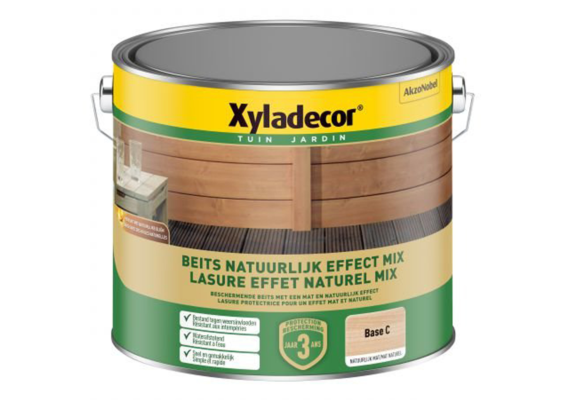 XYLADECOR BEITS NATUURLIJK EFFECT MIX 2,5L