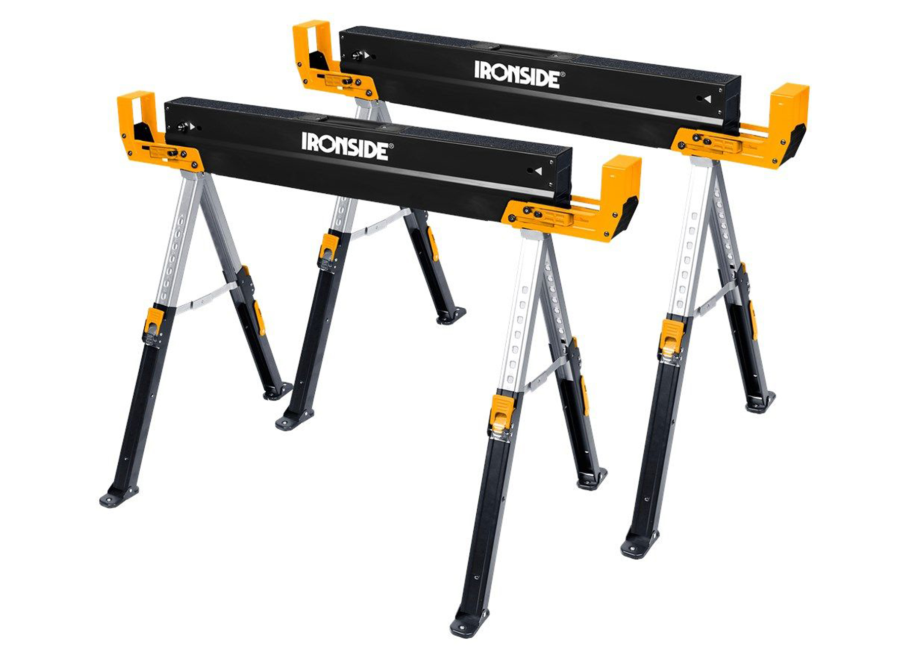 IRONSIDE TRETEAU EN METAL HEAVY DUTY - 2 PCS