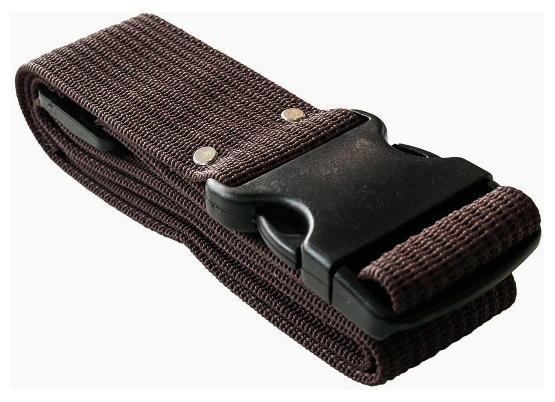 SOLID CEINTURE NYLON NOIR AVEC DECROCHAGE RAPIDE 130CM X 50MM