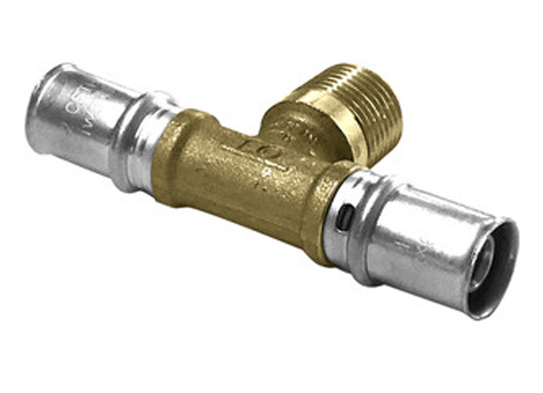 VMGO KOPPELING T-STUK Ø20/2 X 1/2M X 20/2MM