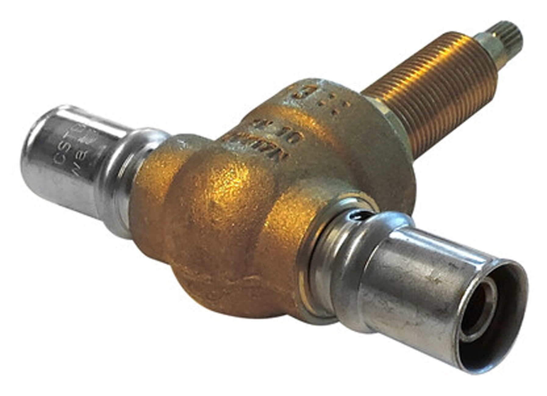 VMGO ROBINET A BILLE A ENCASTRER A SERTIR Ø20/2 X Ø20/2MM