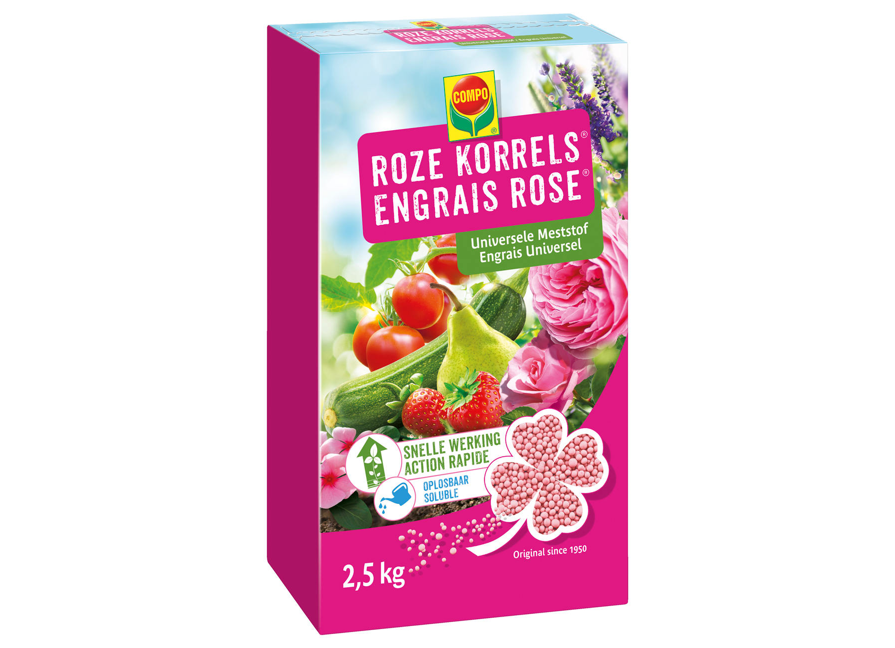 COMPO ROZE KORRELS UNIVERSELE MESTSTOF