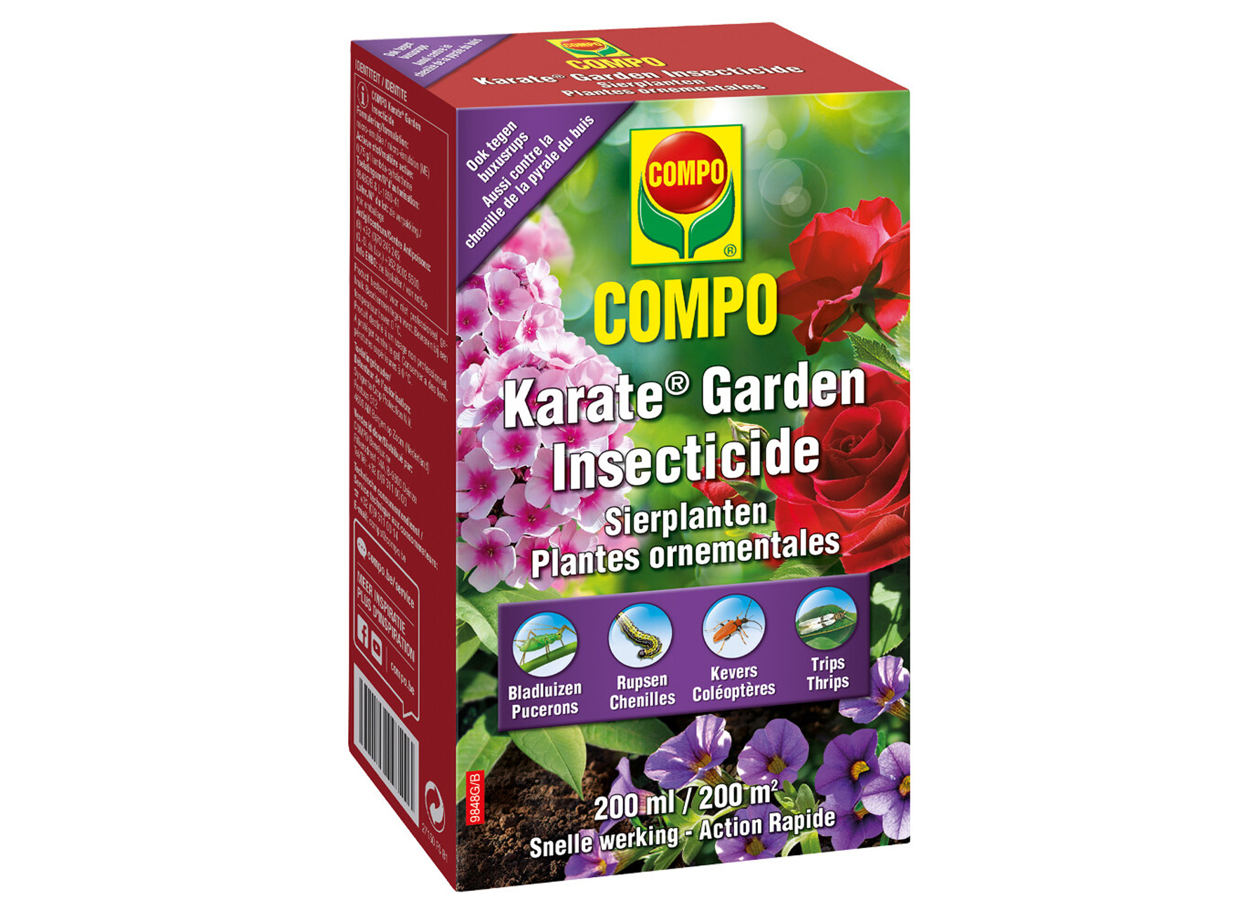 COMPO KARATE GARDEN PLANTES ORNEMENTALES CONCENTRE 200 ML