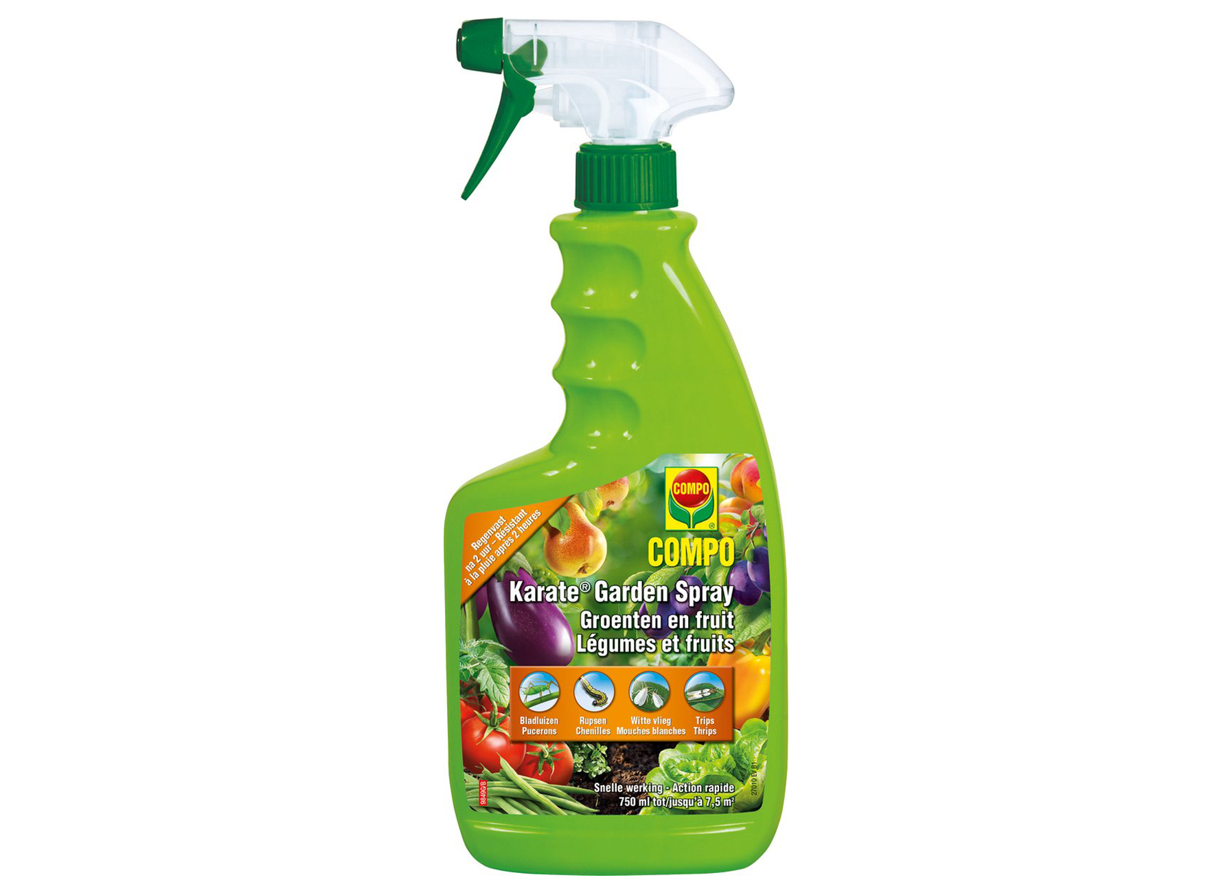 COMPO KARATE GARDEN LEGUMES & FRUITS SPRAY 750ML