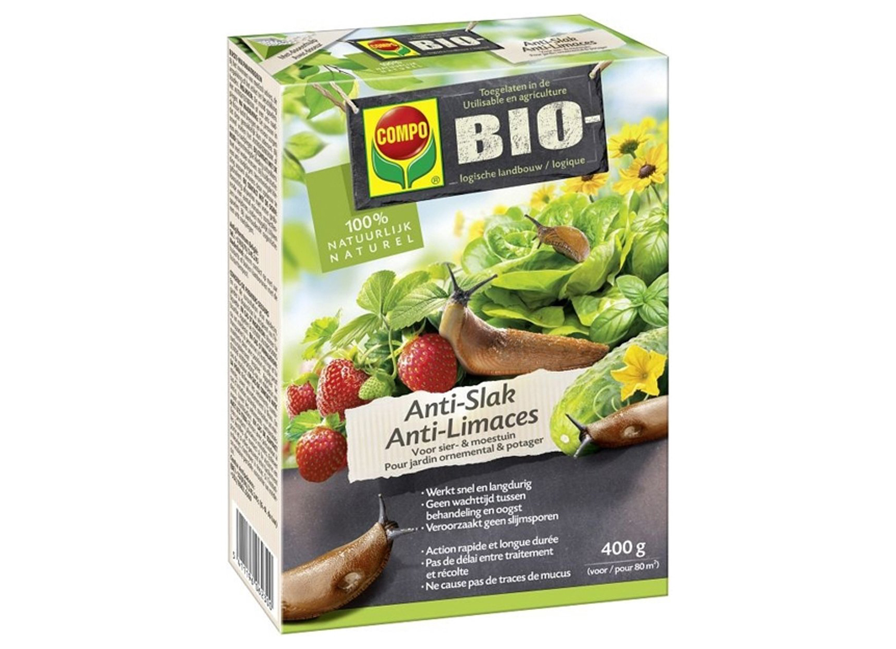 COMPO BIO ANTI-SLAK 400G