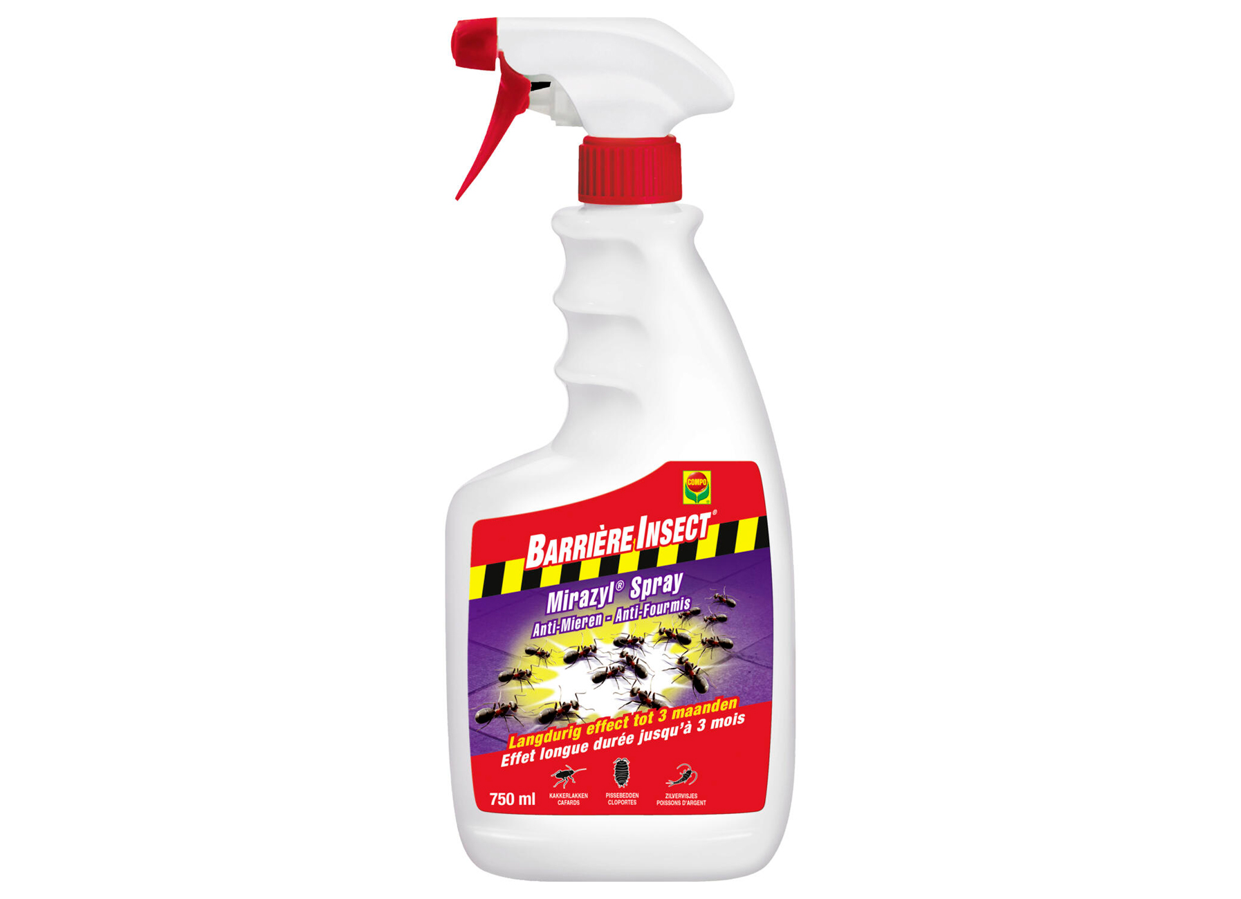COMPO BARRIERE INSECT MIRAZYL SPRAY 750ML