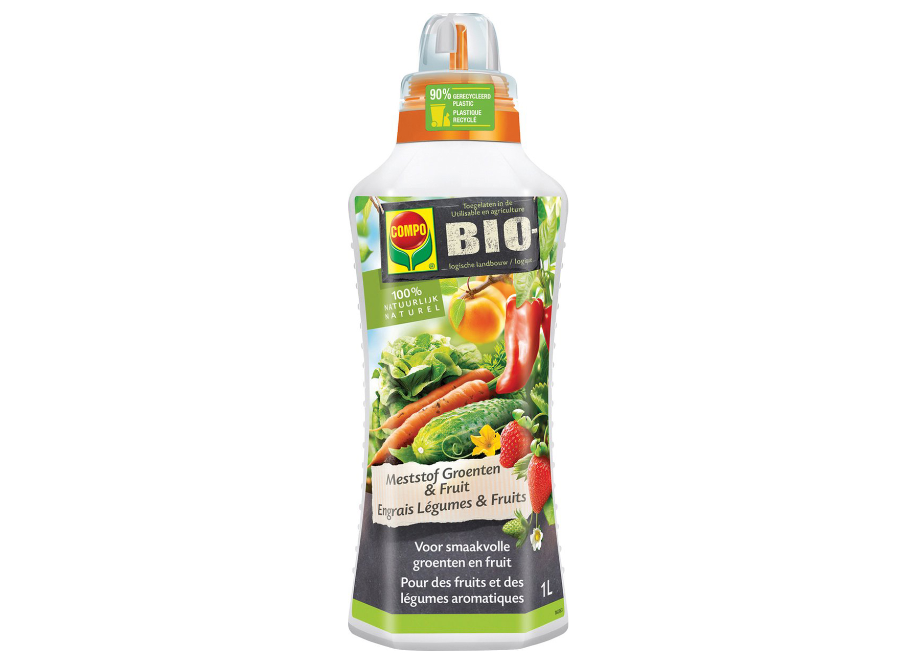 COMPO BIO VLOEIBARE MESTSTOF GROENTEN & FRUIT 1L