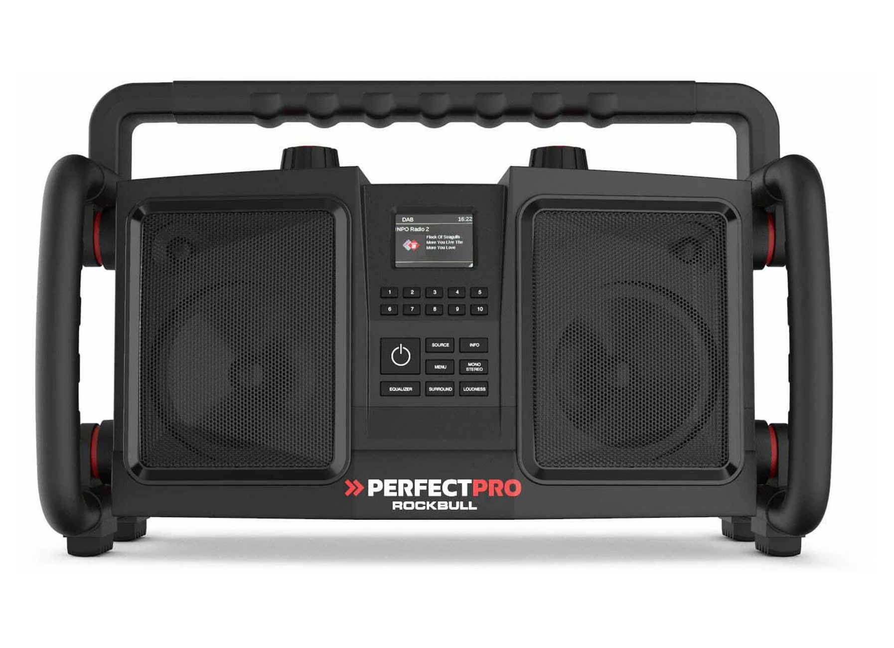 PERFECTPRO ROCKBULL DAB+ FM BLUETHOOTH USB IP65