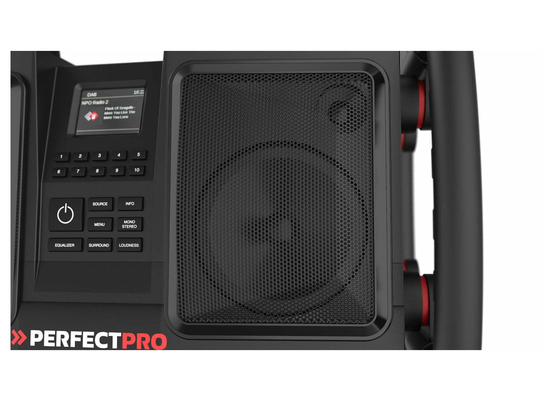 PERFECTPRO ROCKBULL DAB+ FM BLUETHOOTH USB IP65