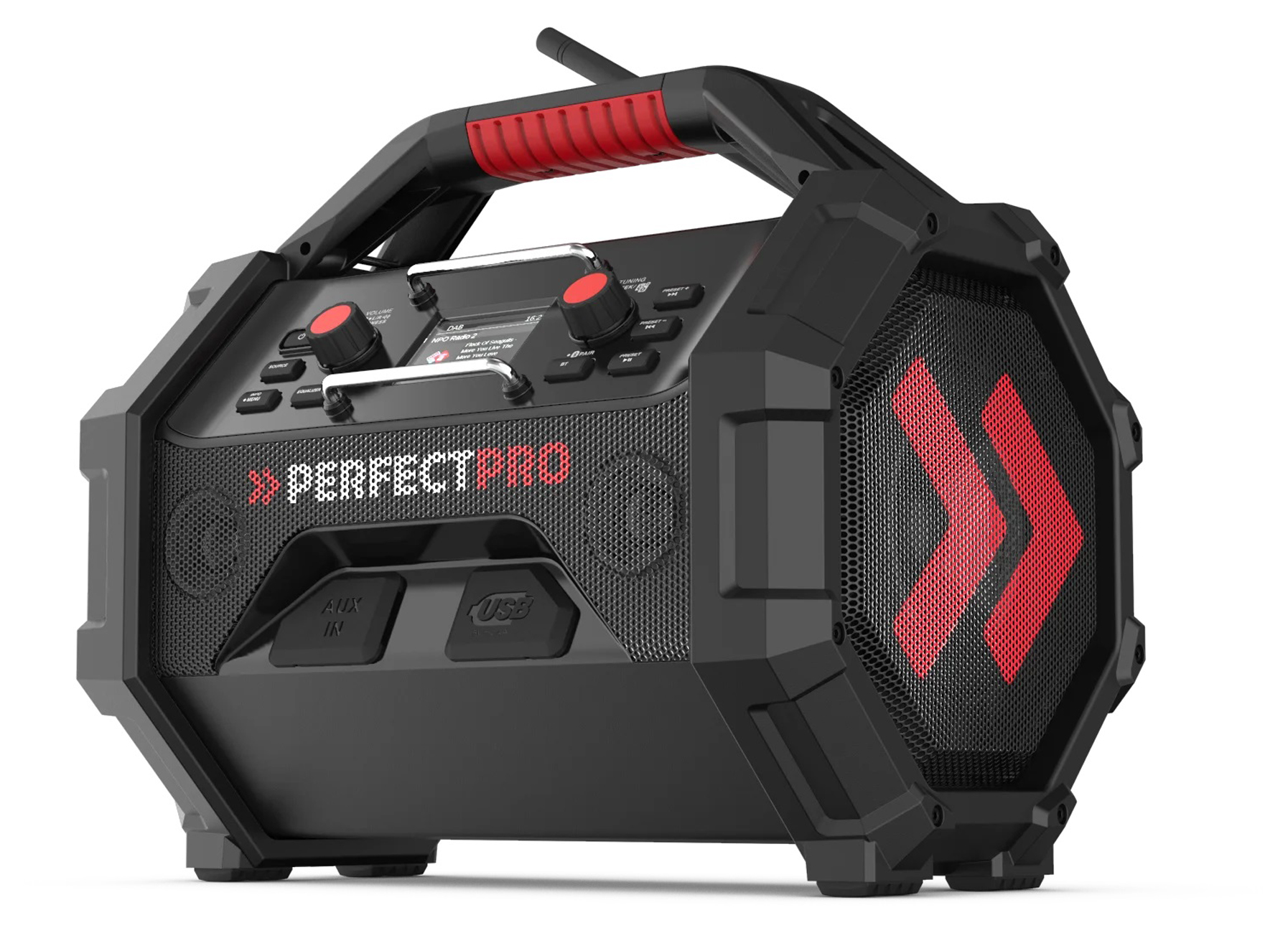 PERFECTPRO ROCKTAGON 18V DAB+ FM BLUETHOOTH IP65