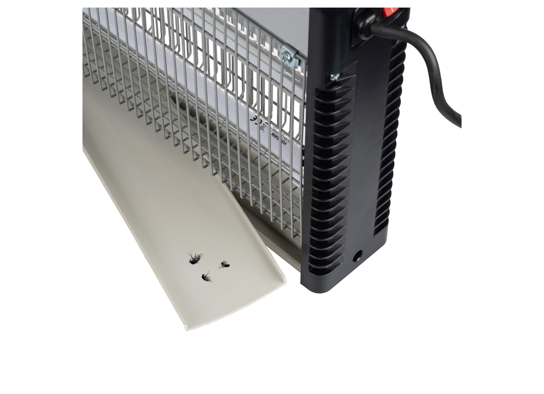 EUROM INSECTICIDE ELECTRIQUE 2X4,5W LED 50M² FLY AWAY METAL 16 LED