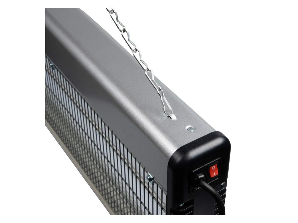EUROM INSECTICIDE ELECTRIQUE 2X4,5W LED 50M² FLY AWAY METAL 16 LED