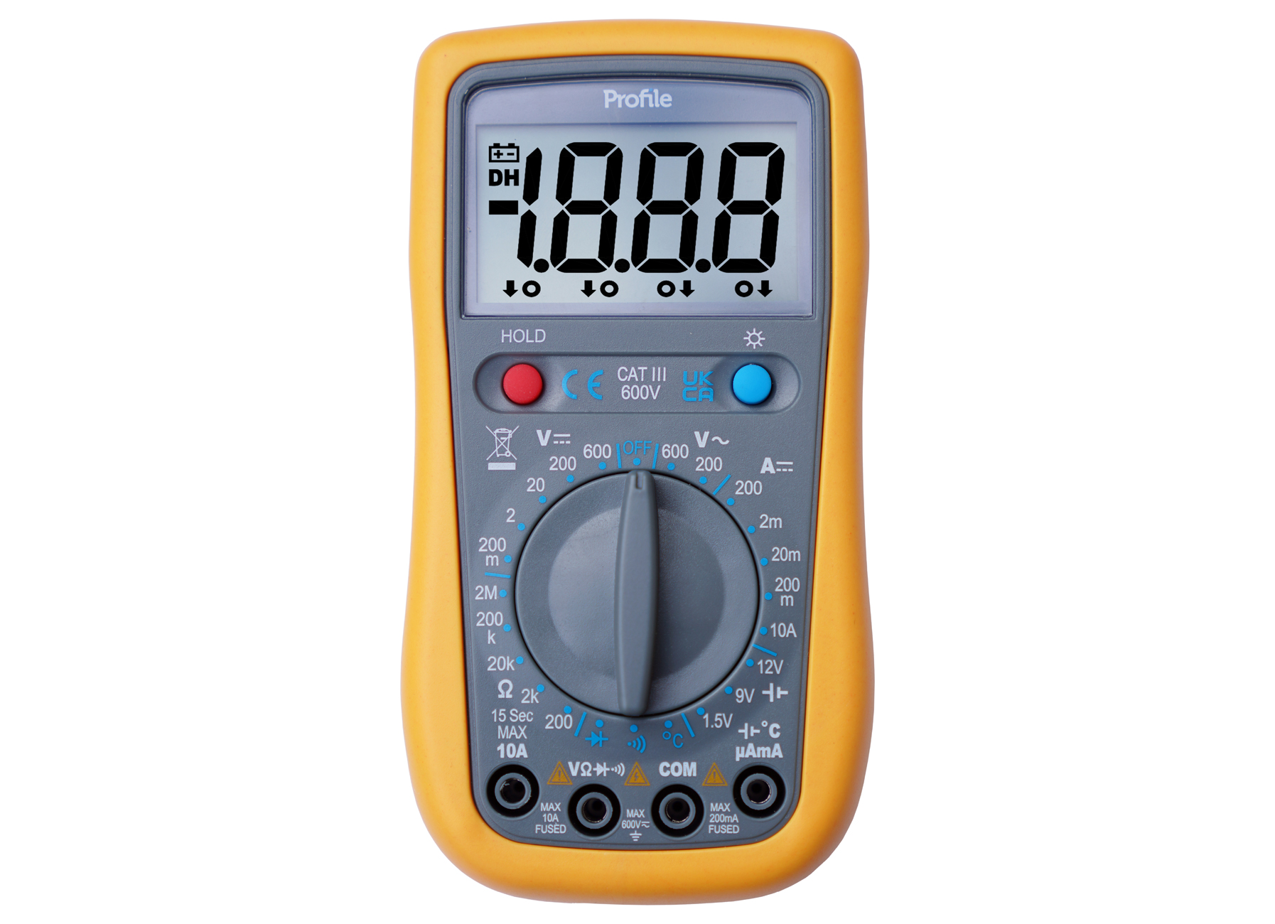 PROFILE MULTIMETRE NUMERIQUE 600V SEMI PRO