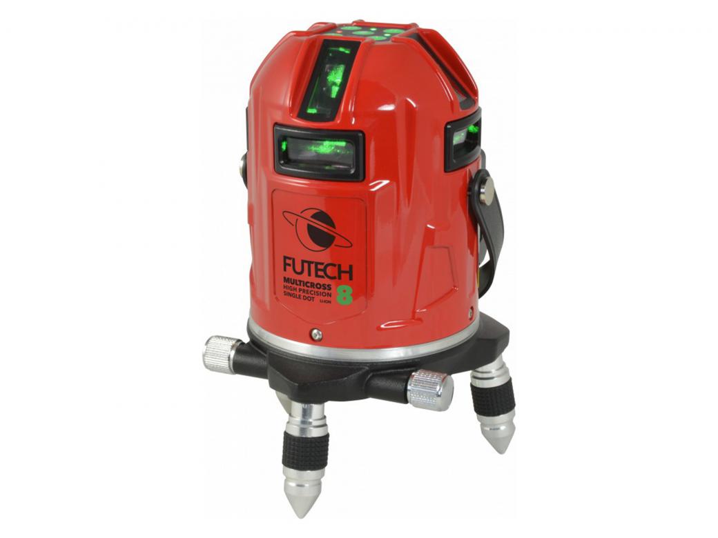 FUTECH NIVEAU LASER CROIX ET LIGNE MULTICROSS8 HPSD VERT