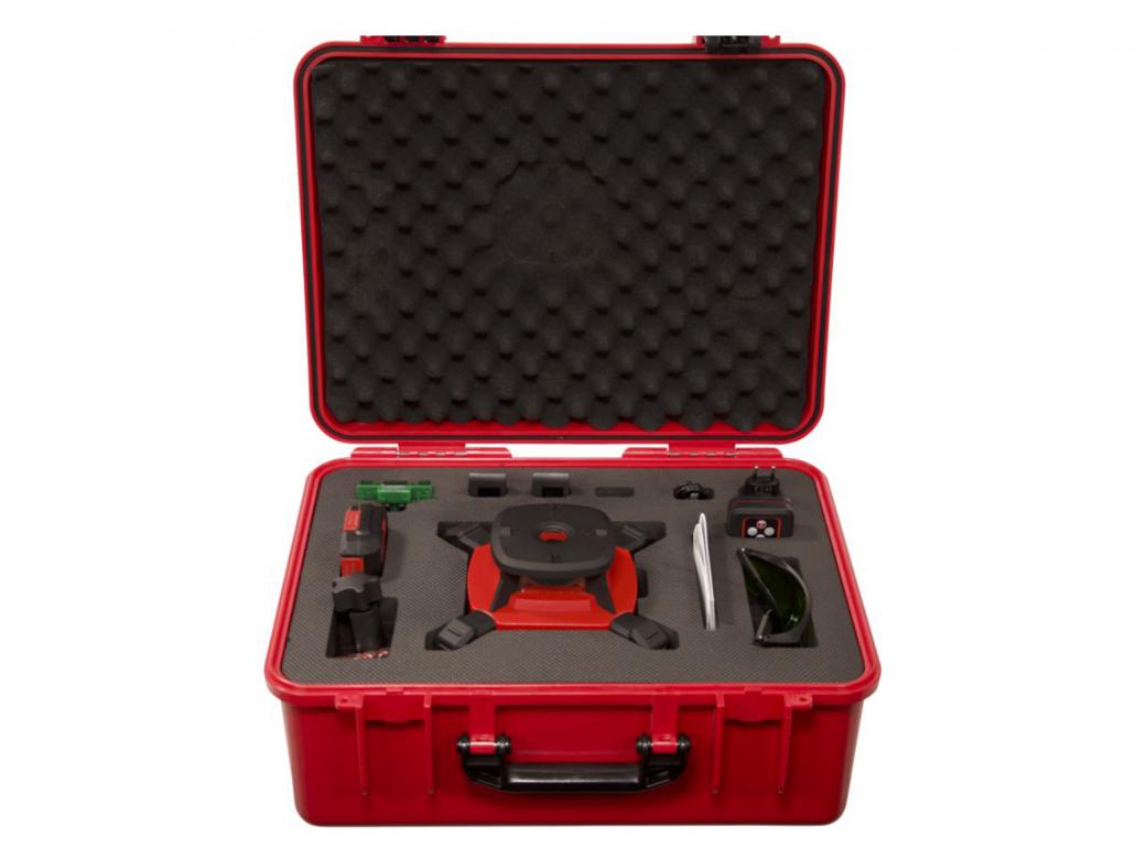 FUTECH PARA DS GROEN ROTATIELASER + ONTVANGER QAUTTRO MM