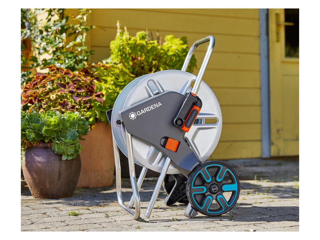 GARDENA SLANGENWAGEN CLEVERROLL M METAL EASY SET