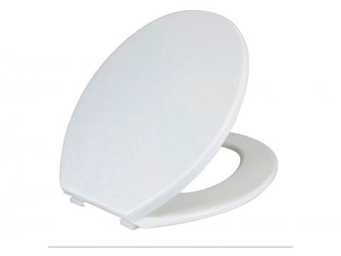 WENKO TOILETZITTING AURORA THERMOPLAST WIT