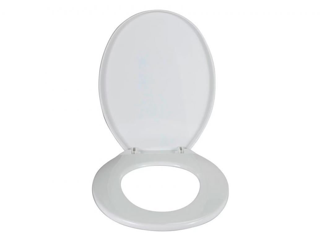 WENKO ABATTANT AURORA THERMOPLAST BLANC