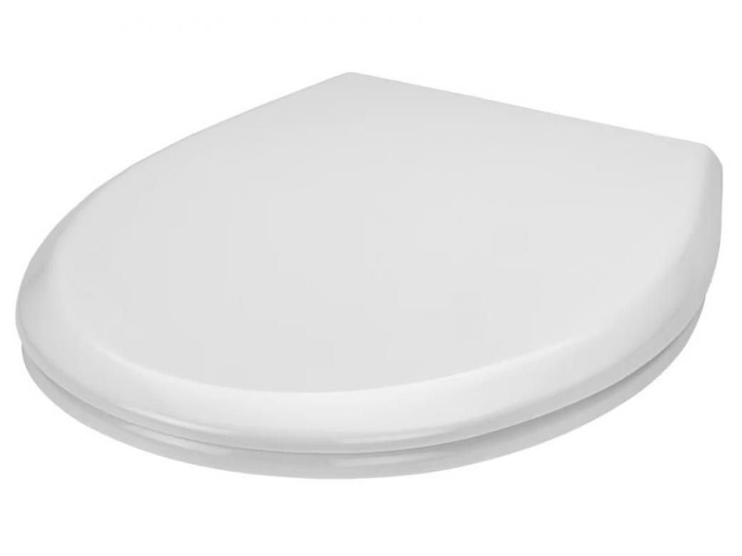 WENKO TOILETZITTING GUBBIO EASY-CLOSE DUROPLAST WIT