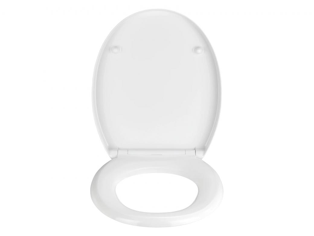 WENKO ABATTANT BIRORI EASY-CLOSE DUROPLAST BLANC