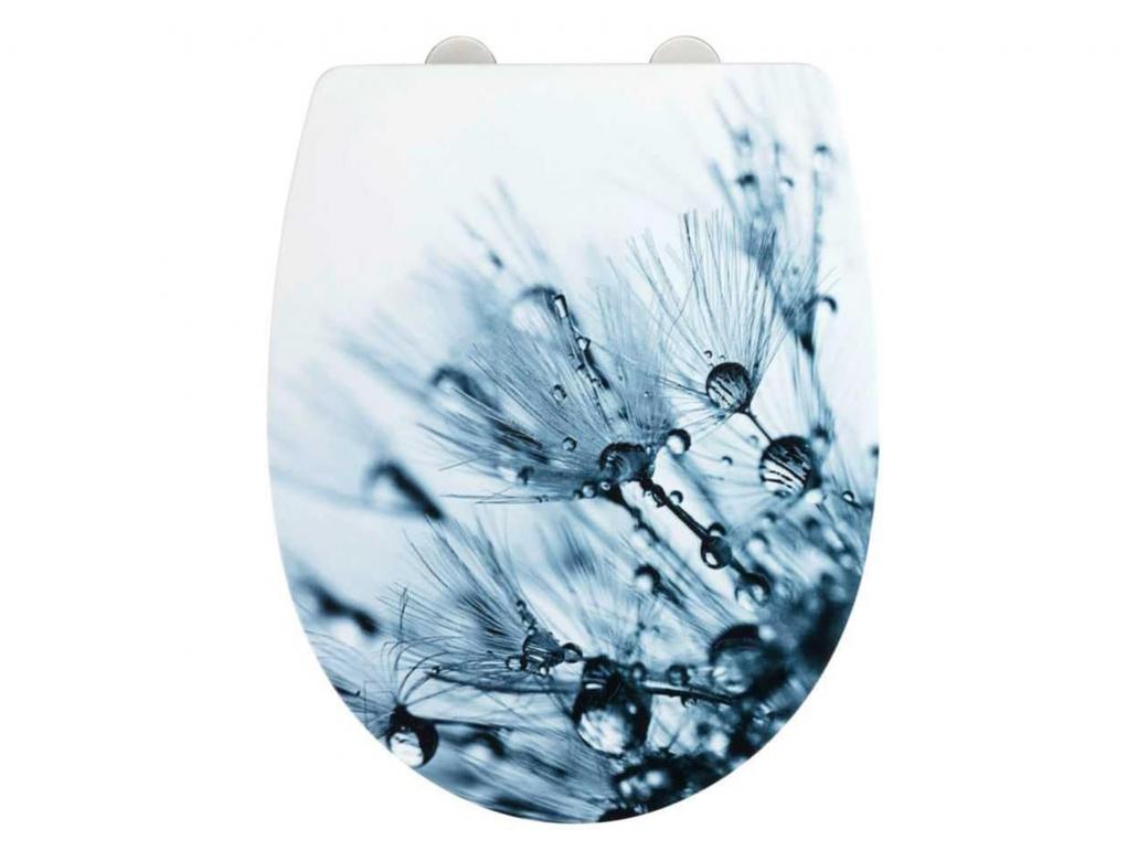 WENKO TOILETZITTING SERENO THERMOPLAST EMBOSSED