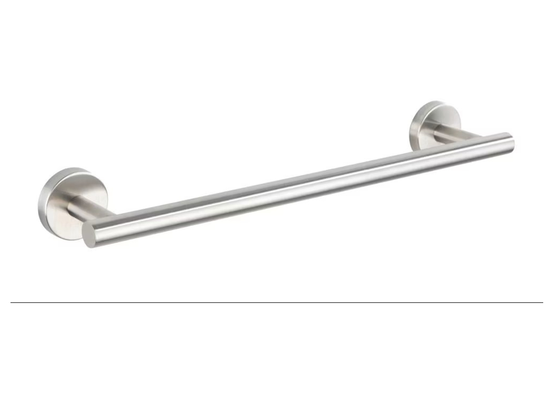 WENKO BOSIO HANDDOEKSTANG 40CM RVS MAT